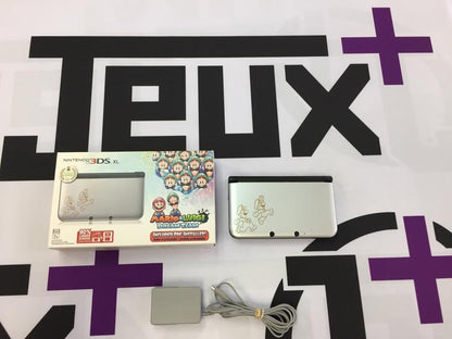NINTENDO 3DS XL SILVER MARIO & LUIGI EDITION (WITH BOX)