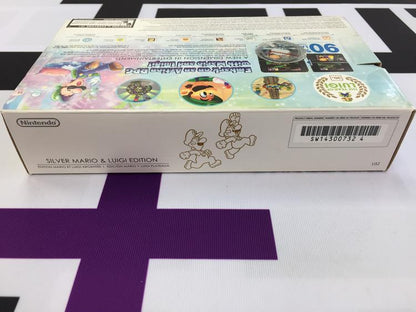 NINTENDO 3DS XL SILVER MARIO & LUIGI EDITION (WITH BOX)