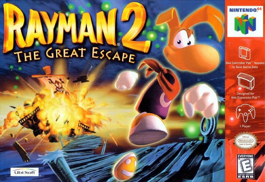 RAYMAN 2 THE GREAT ESCAPE