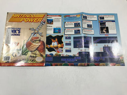 NINTENDO POWER GAMER MAGAZINE VOLUME 50 WITH POSTER - THE LEGEND OF ZELDA LINK'S AWAKENING