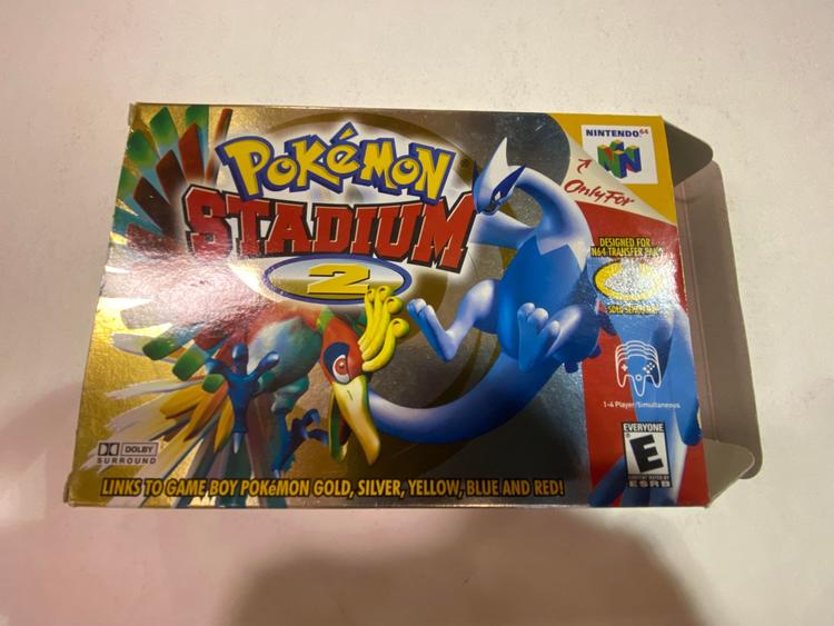 POKEMON STADIUM 2 (COMPLETE IN BOX) (usagé)