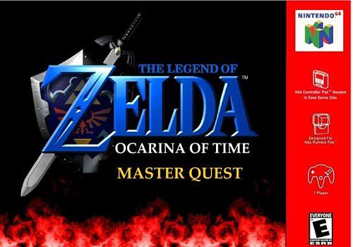 THE LEGEND OF ZELDA OCARINA OF TIME MASTER QUEST REPRODUCTION (WITH BOX) (usagé)