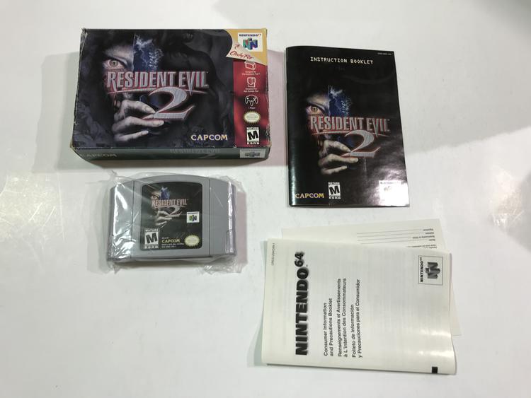 RESIDENT EVIL 2 (COMPLETE IN BOX)