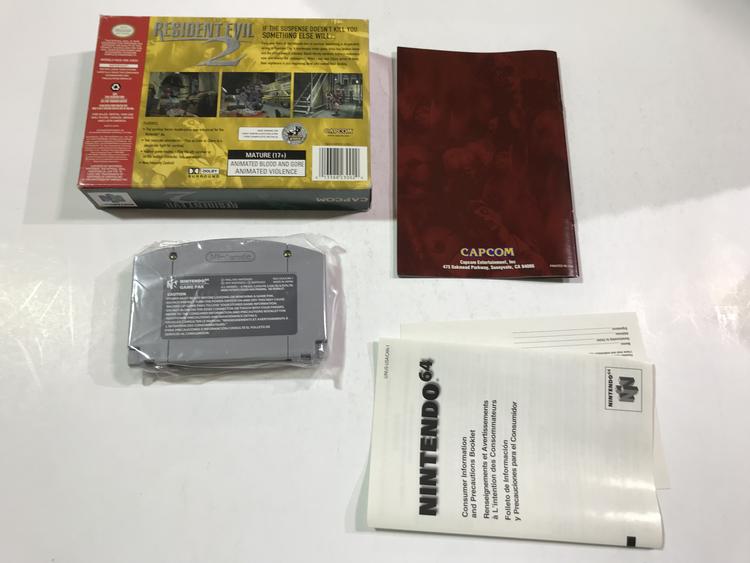 RESIDENT EVIL 2 (COMPLETE IN BOX) (usagé)