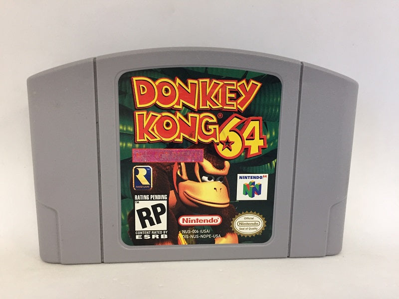 DONKEY KONG 64 NOT FOR RESALE GREY CARTRIDGE (usagé)