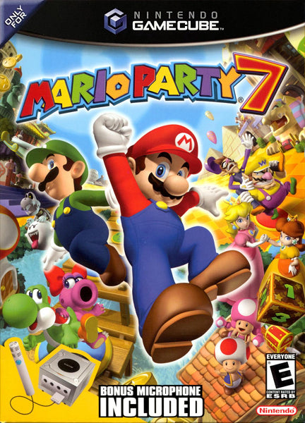 MARIO PARTY 7 MICROPHONE BUNDLE (COMPLETE IN BOX)