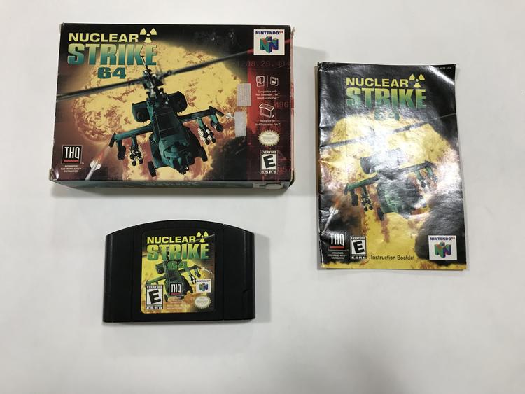 NUCLEAR STRIKE 64 (COMPLETE IN BOX) (usagé)