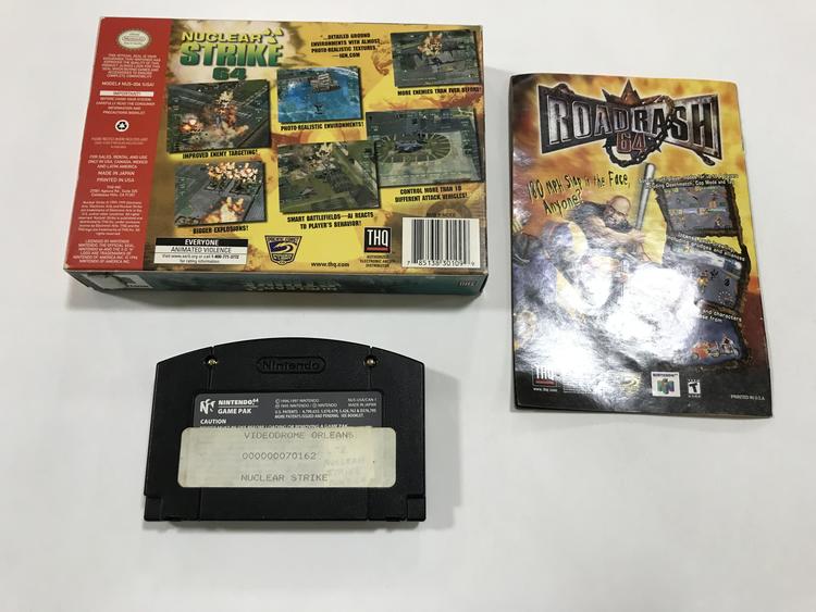 NUCLEAR STRIKE 64 (COMPLETE IN BOX)