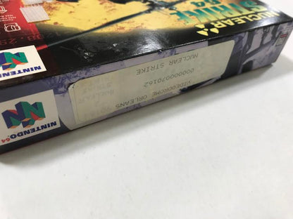 NUCLEAR STRIKE 64 (COMPLETE IN BOX) (usagé)