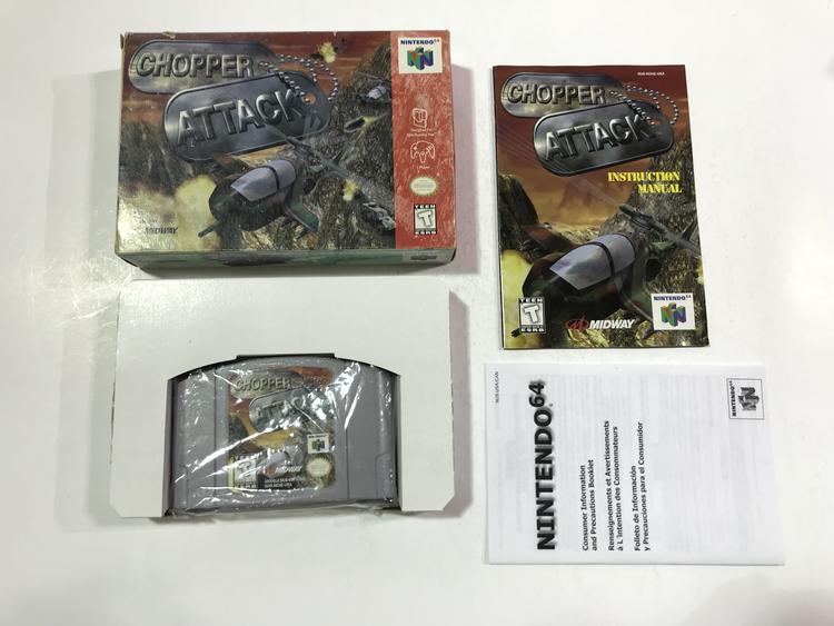 CHOPPER ATTACK (COMPLETE IN BOX)