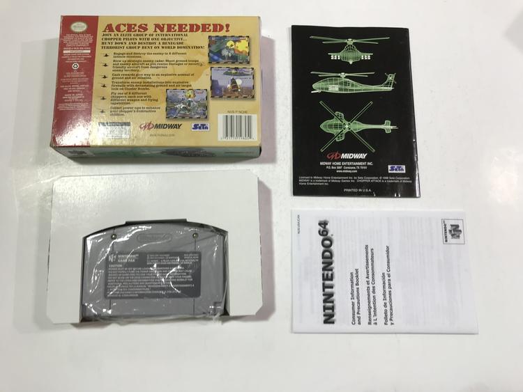 CHOPPER ATTACK (COMPLETE IN BOX)