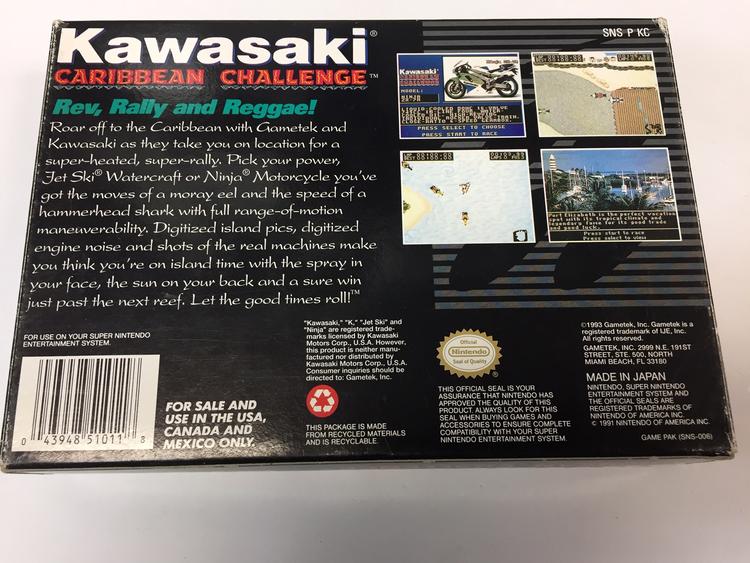 KAWASAKI CARIBBEAN CHALLENGE (WITH BOX) (usagé)