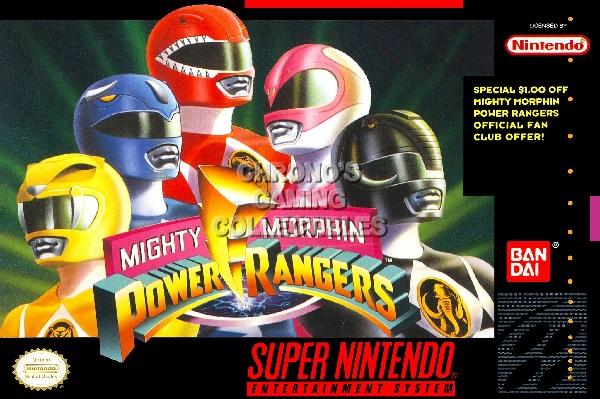 MIGHTY MORPHIN POWER RANGERS (COMPLETE IN BOX) (usagé)