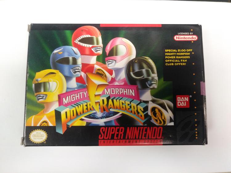 MIGHTY MORPHIN POWER RANGERS (COMPLETE IN BOX) (usagé)