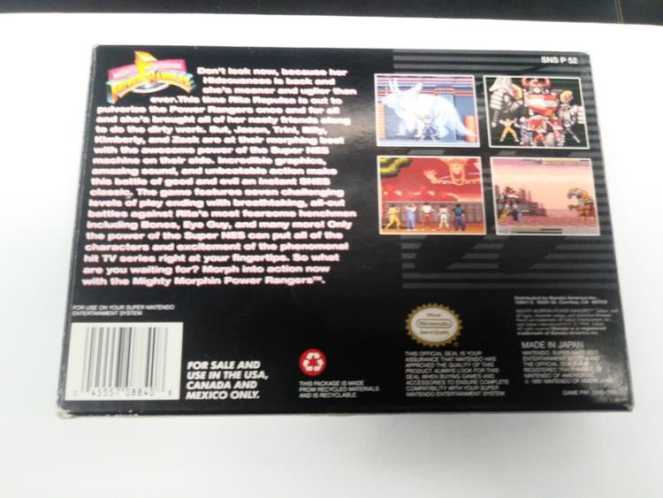 MIGHTY MORPHIN POWER RANGERS (COMPLETE IN BOX) (usagé)