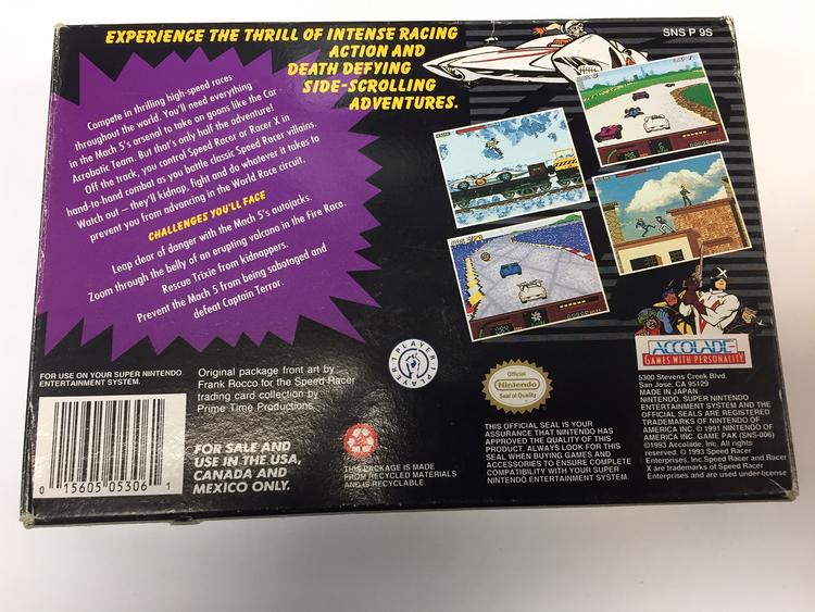SPEED RACER (WITH BOX) (usagé)
