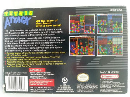 TETRIS ATTACK (COMPLETE IN BOX) (usagé)