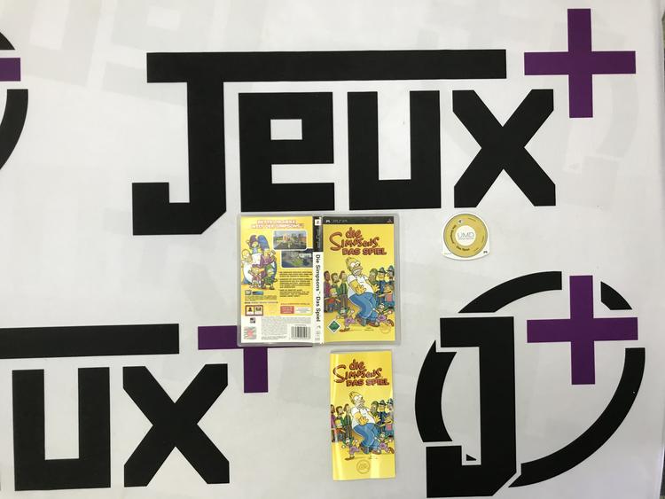 SIMPSONS THE GAME GERMAN VERSION (COMPLETE IN BOX)