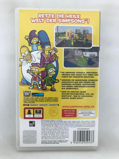 SIMPSONS THE GAME GERMAN VERSION (COMPLETE IN BOX) (usagé)
