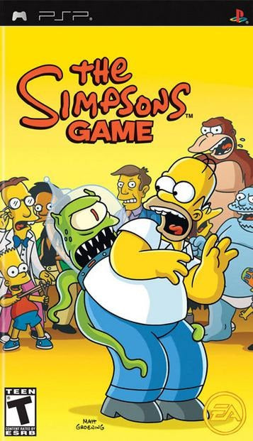 SIMPSONS THE GAME GERMAN VERSION (COMPLETE IN BOX)