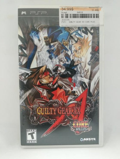 GUILTY GEAR XX CORE PLUS (COMPLETE IN BOX)