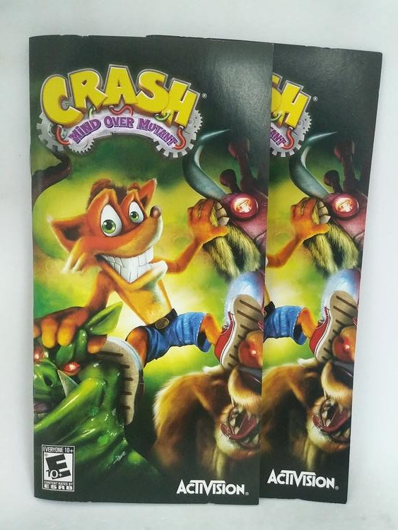 CRASH MIND OVER MUTANT (COMPLETE IN BOX) (usagé)