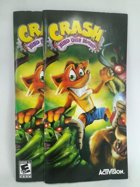 CRASH MIND OVER MUTANT (COMPLETE IN BOX)