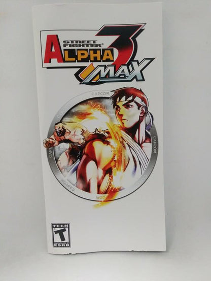 STREET FIGHTER ALPHA 3 MAX (COMPLETE IN BOX)