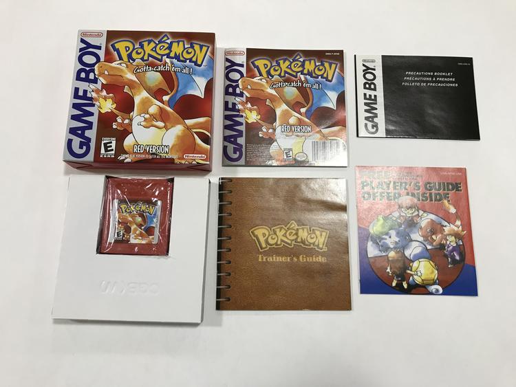 POKEMON RED (COMPLETE IN BOX)