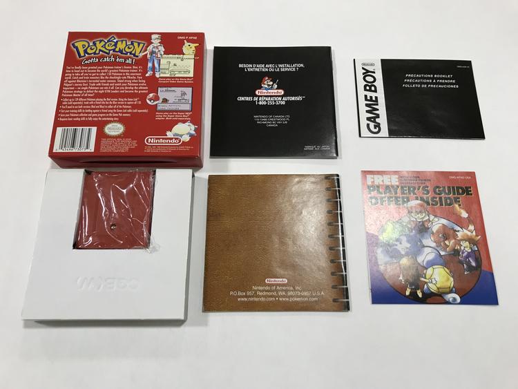 POKEMON RED (COMPLETE IN BOX)