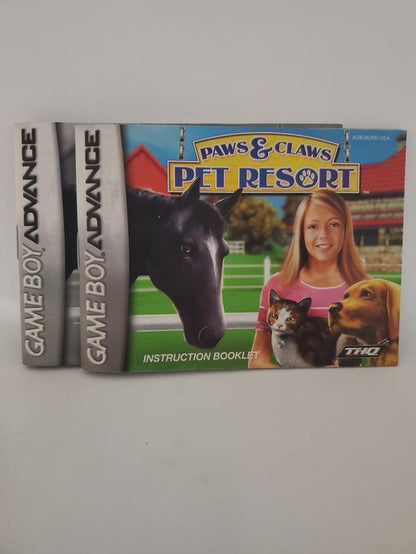 PAWS & CLAWS PET RESORT (COMPLETE IN BOX)