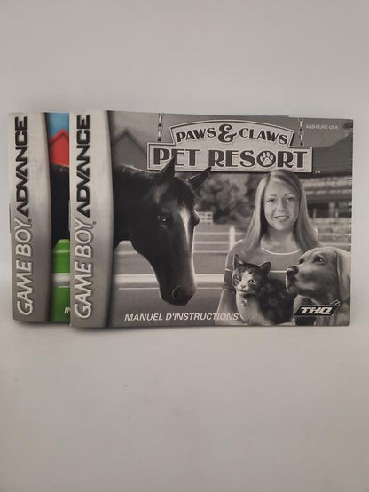 PAWS & CLAWS PET RESORT (COMPLETE IN BOX)
