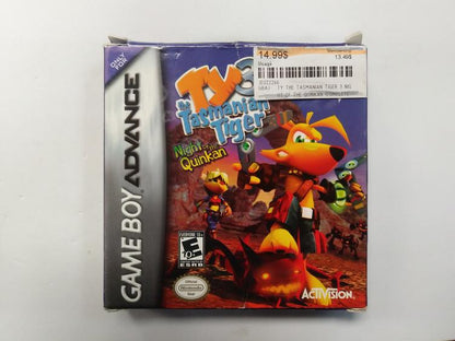 TY THE TASMANIAN TIGER 3 NIGHT OF THE QUINKAN (COMPLETE IN BOX)