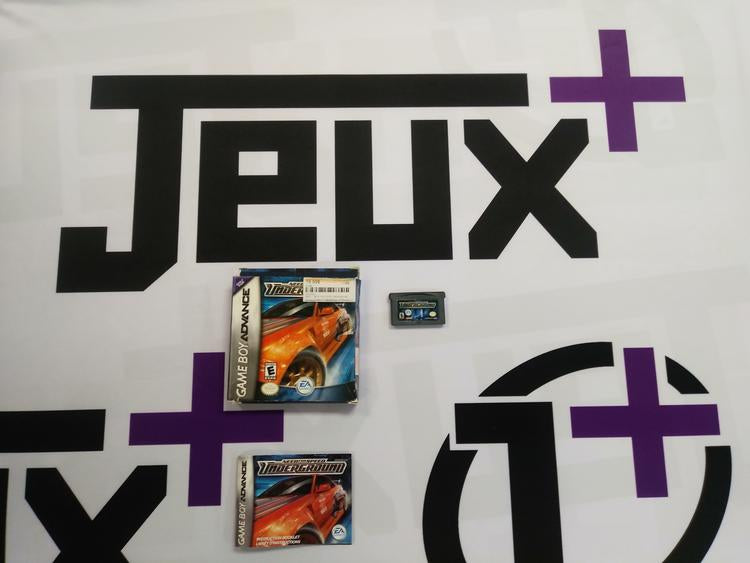 NEED FOR SPEED UNDERGROUND (COMPLETE IN BOX) (usagé)