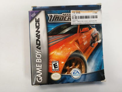 NEED FOR SPEED UNDERGROUND (COMPLETE IN BOX) (usagé)