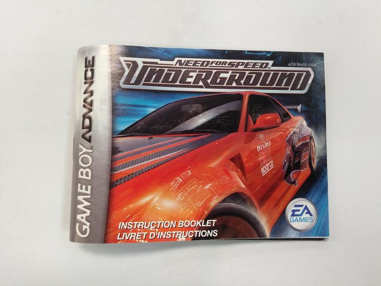 NEED FOR SPEED UNDERGROUND (COMPLETE IN BOX) (usagé)