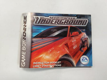 NEED FOR SPEED UNDERGROUND (COMPLETE IN BOX) (usagé)