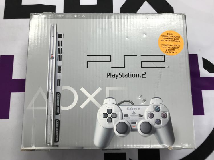 PLAYSTATION 2 MODEL 2 SILVER