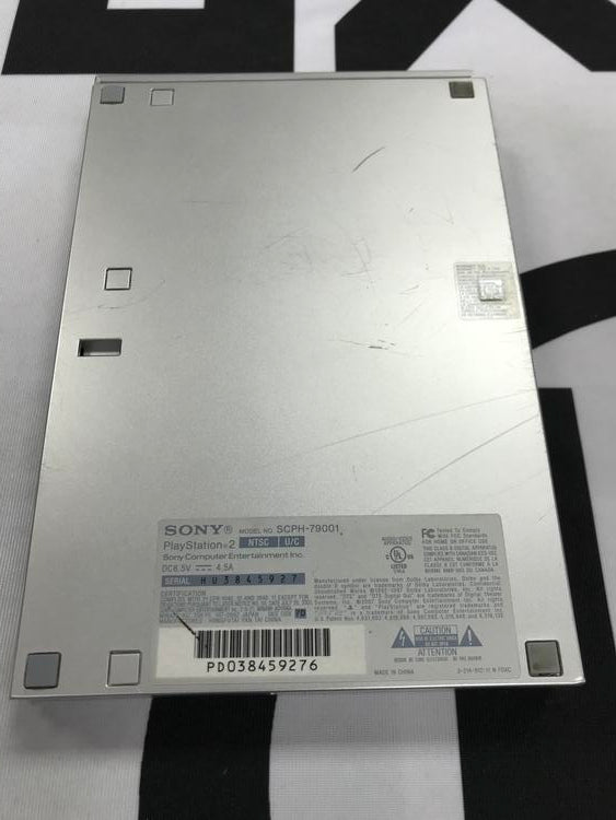 PLAYSTATION 2 MODEL 2 SILVER