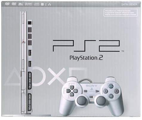 PLAYSTATION 2 MODEL 2 SILVER