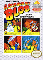 A BOY AND HIS BLOB TROUBLE ON BLOBOLONIA (COMPLETE IN BOX)