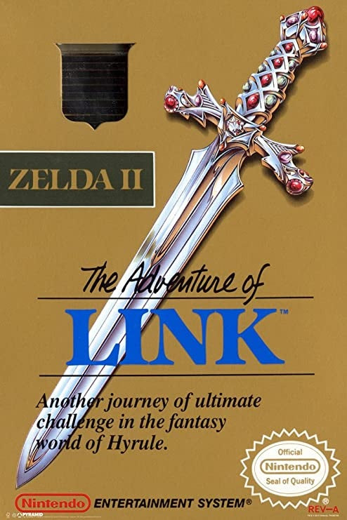 ZELDA II ADVENTURE OF LINK (WITH BOX)
