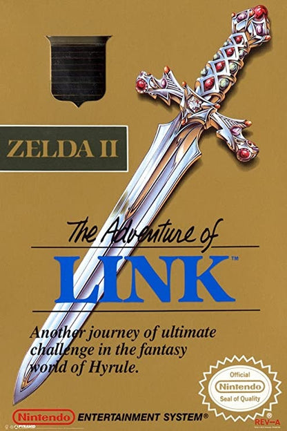 ZELDA II ADVENTURE OF LINK (WITH BOX) (usagé)