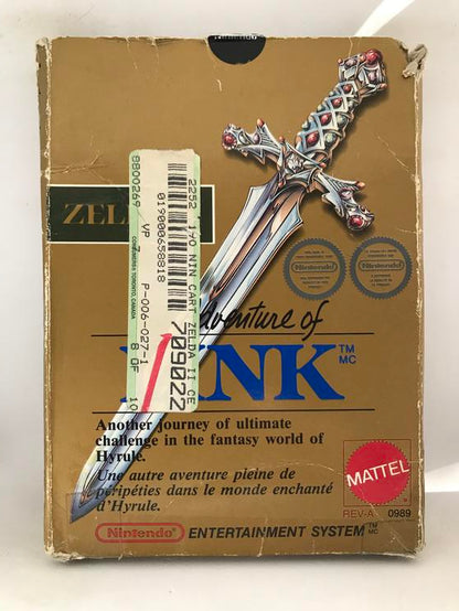 ZELDA II ADVENTURE OF LINK (WITH BOX) (usagé)