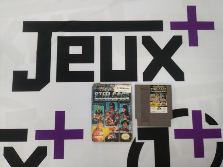 WWF WRESTLEMANIA STEEL CAGE CHALLENGE (WITH BOX) (usagé)