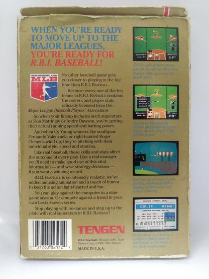 RBI BASEBALL (COMPLETE IN BOX) (usagé)