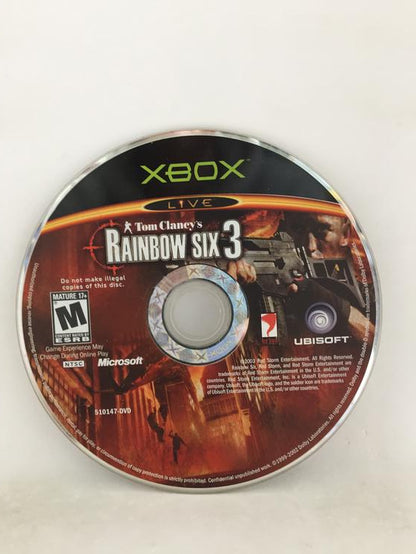 TOM CLANCY'S RAINBOW SIX 3 WITH MICROPHONE (COMPLETE IN BOX)