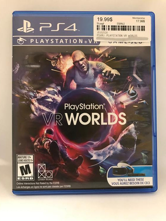 PLAYSTATION VR WORLDS (usagé)
