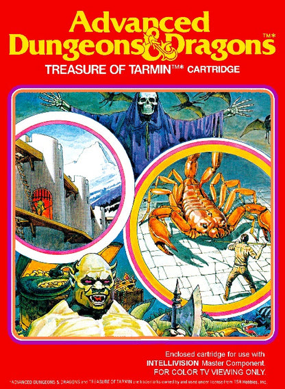 INTELLIVISION ADVANCED DUNGEONS & DRAGONS TREASURE OF TARMIN (usagé)