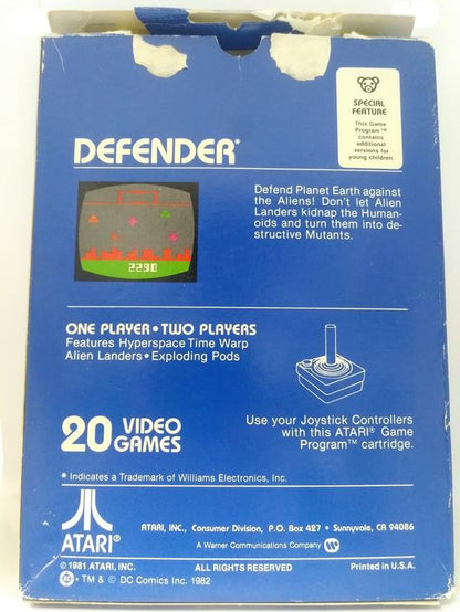 ATARI 2600 DEFENDER (WITH BOX)
